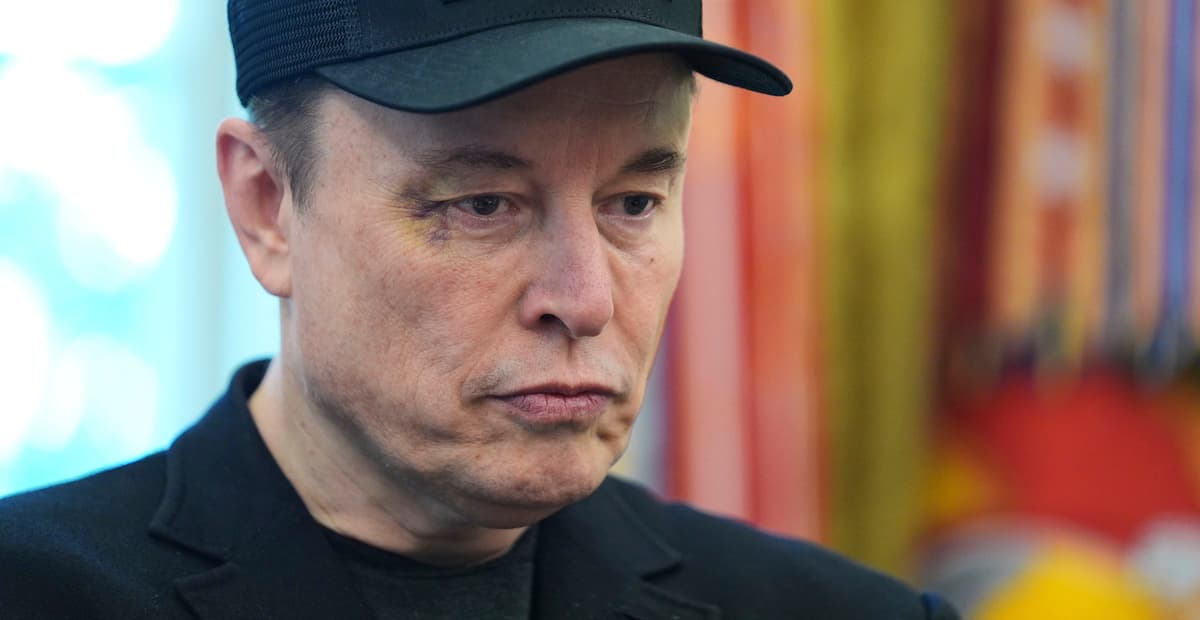 Elon Musk i maj 2025.